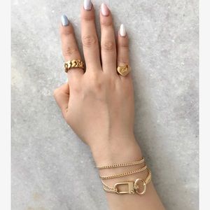 HRH Collection Double Wear Lock Bracelet